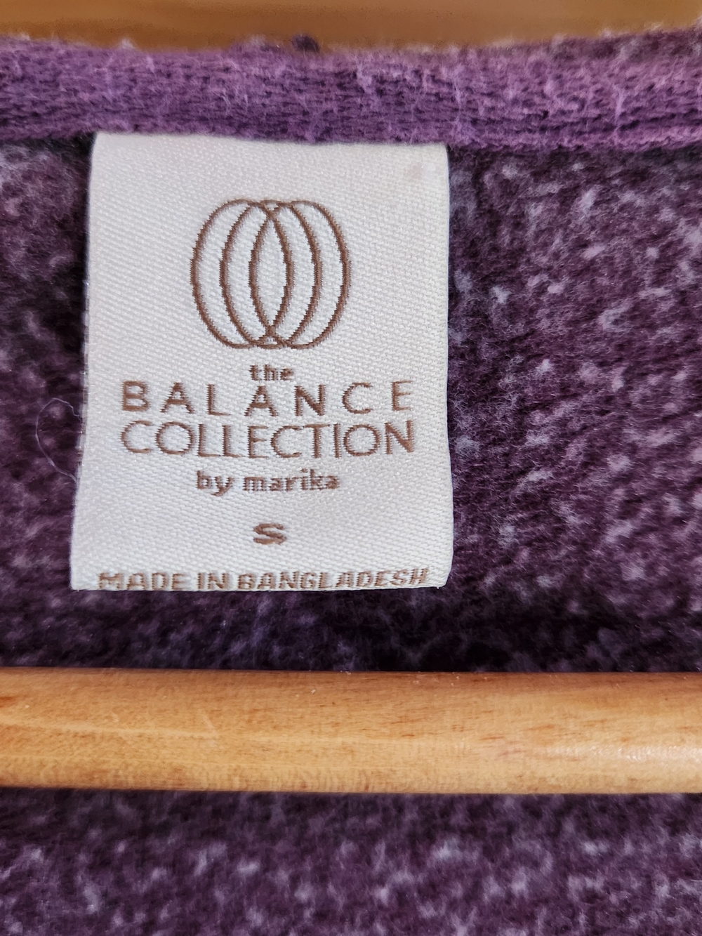 Marika Plum Sherpa-Lined Zip Hoodie - Picture 2 of 3